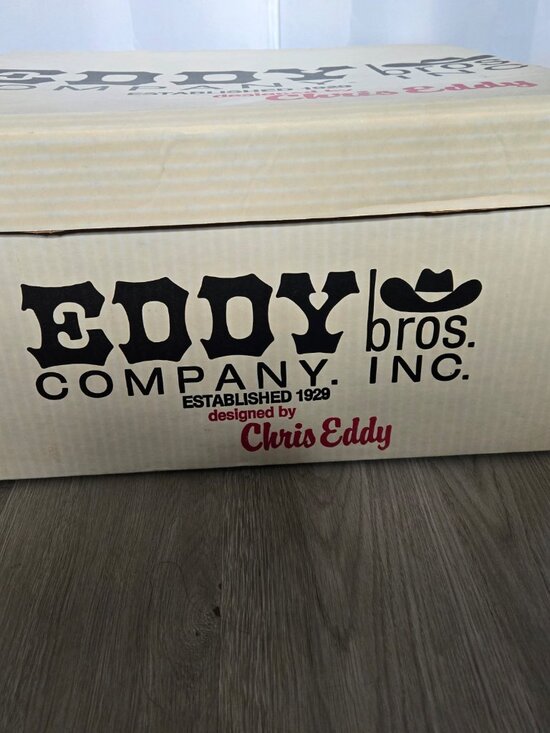 NWT - Vintage White Eddy Bros Western Hat main image 11